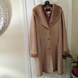 Boulder Trail Outfitters Faux Suede Coat